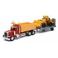 New-Ray Toys 1 - 32 Peterbilt 379 Dump Truck with Construction Tractor, 6PK SS-10673